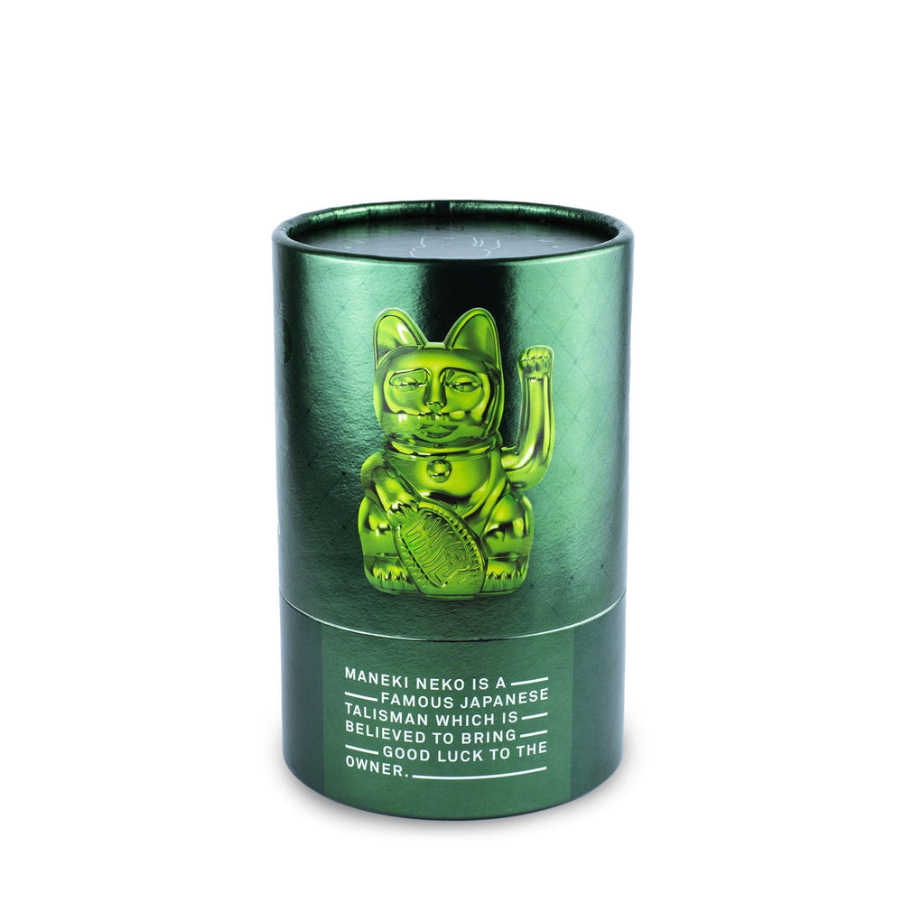 Lucky Cat Verde Lucido – Edizione Xmas