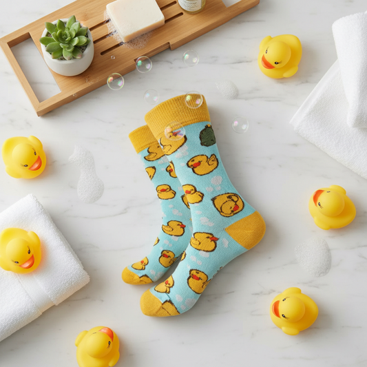 Bubble Duck Socks