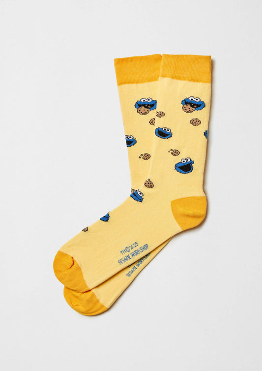 BeSesameStreet Cookie Monster Socks