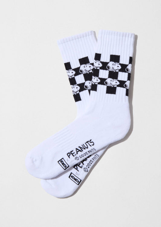 BeSnoopy Chess Street Socks