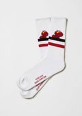 Calze Sportive BeSesameStreet Elmo Bianche