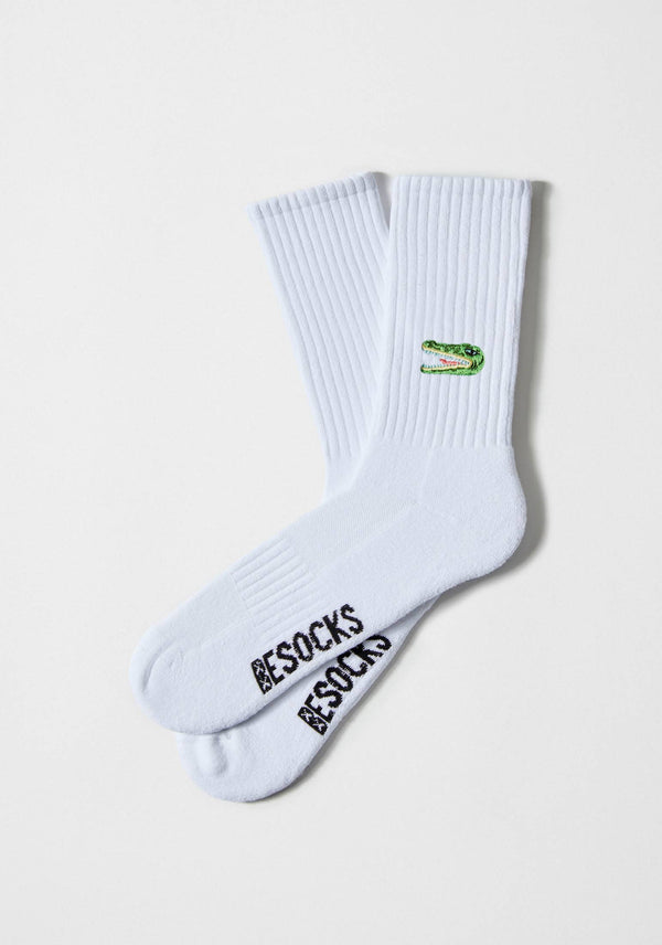 Chaussettes de sport brodées BeCrocodile