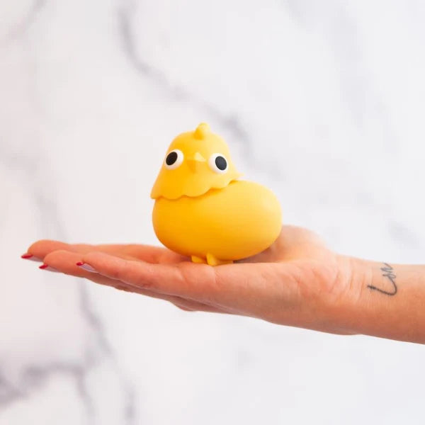 Vibromasseur Poussin avec Succion Chickie Emojibator – vue produit 1
