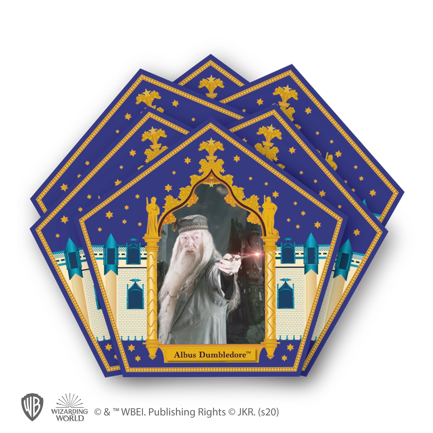 Chocolate Frog Mould + 12 magical cards + 6 Chocolate Frog boxes (new edition)