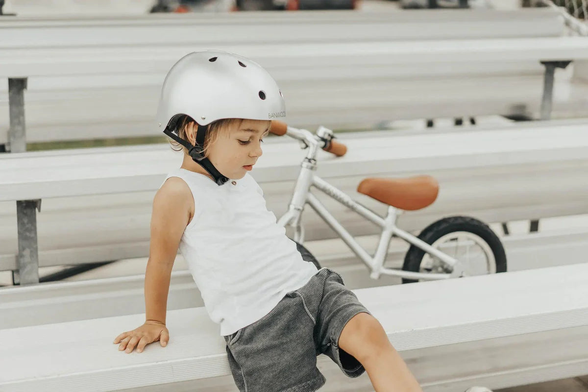 casque enfant chrome mat banwood