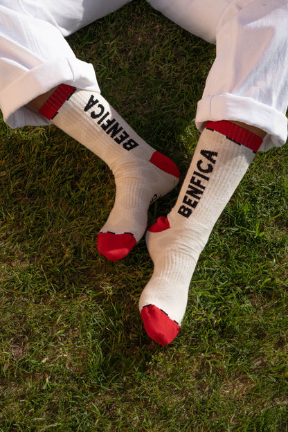 Chaussettes SL Benfica « 25/26 Alternatif Beige » - Chulé