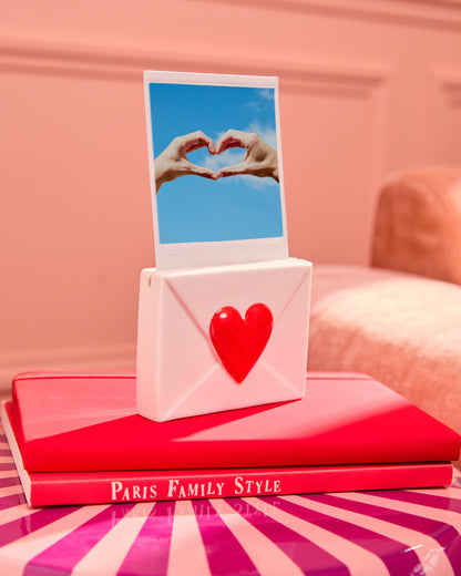 Porte photo Coeur