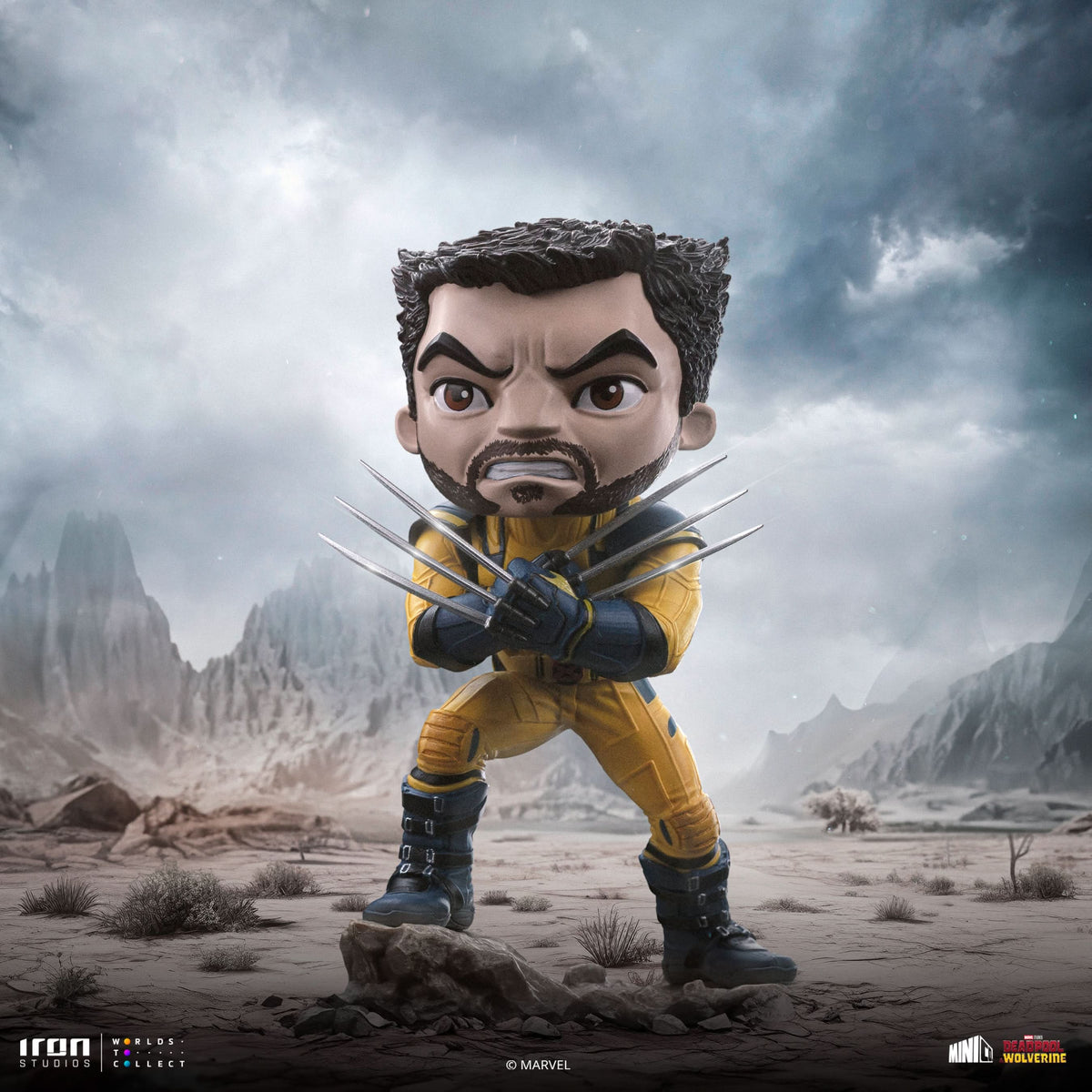 Wolverine (Unmasked) Figurine - Deadpool & Wolverine - Mini Co.