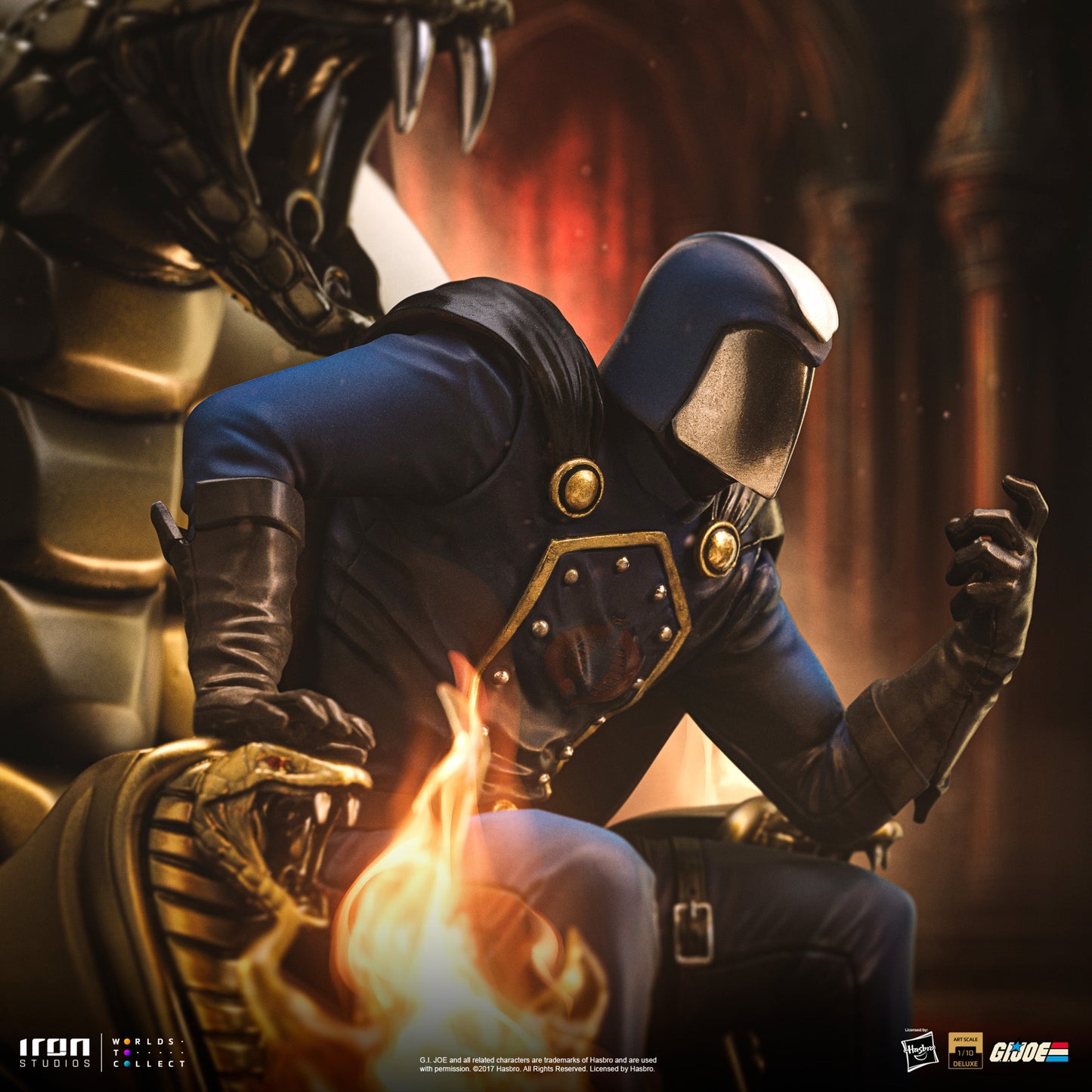 Statue Statue Cobra Commander - G.I Joe - Art Scale 1/10 - G I Joe