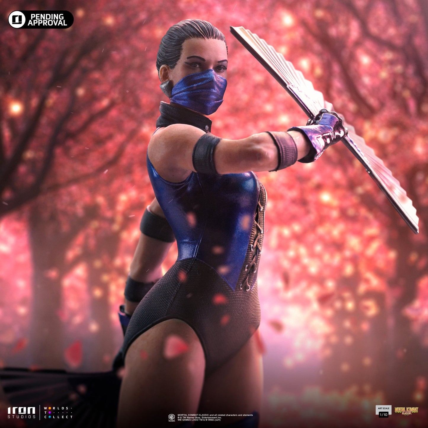 Kitana Statue - Mortal Kombat - Art Scale 1/10 - Iron Studios