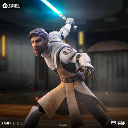 Obi-Wan Kenobi Statue – Star Wars: Clone Wars - Art Scale 1/10 - Iron Studios