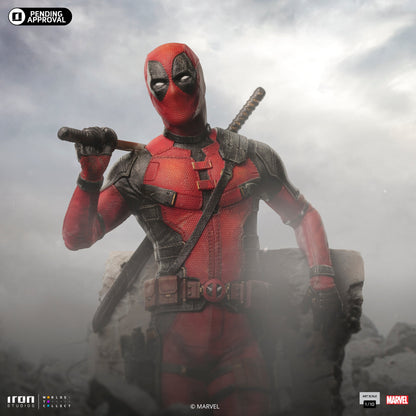 Deadpool Statue - Deadpool & Wolverine - Art Scale 1/10 - Iron Studios