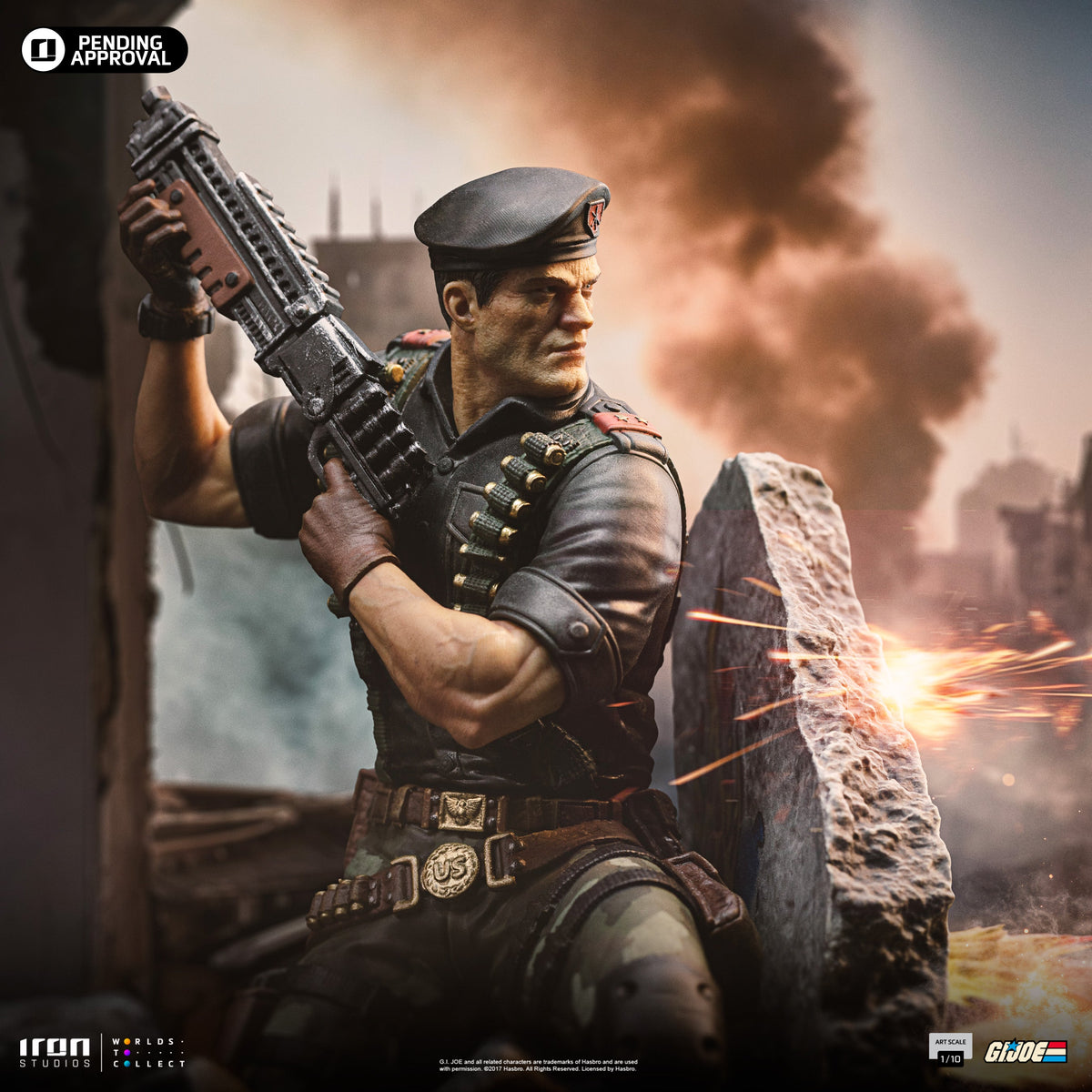Statue Flint - G.I Joe - Art Scale 1/10 - G I Joe