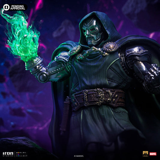 Doctor Doom Deluxe Statue - Infinity Gauntlet Diorama - BDS Art Scale 1/10 - Iron Studios