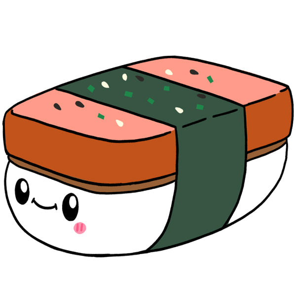 Peluche Comfort Food Squishable – Musubi au Jambon