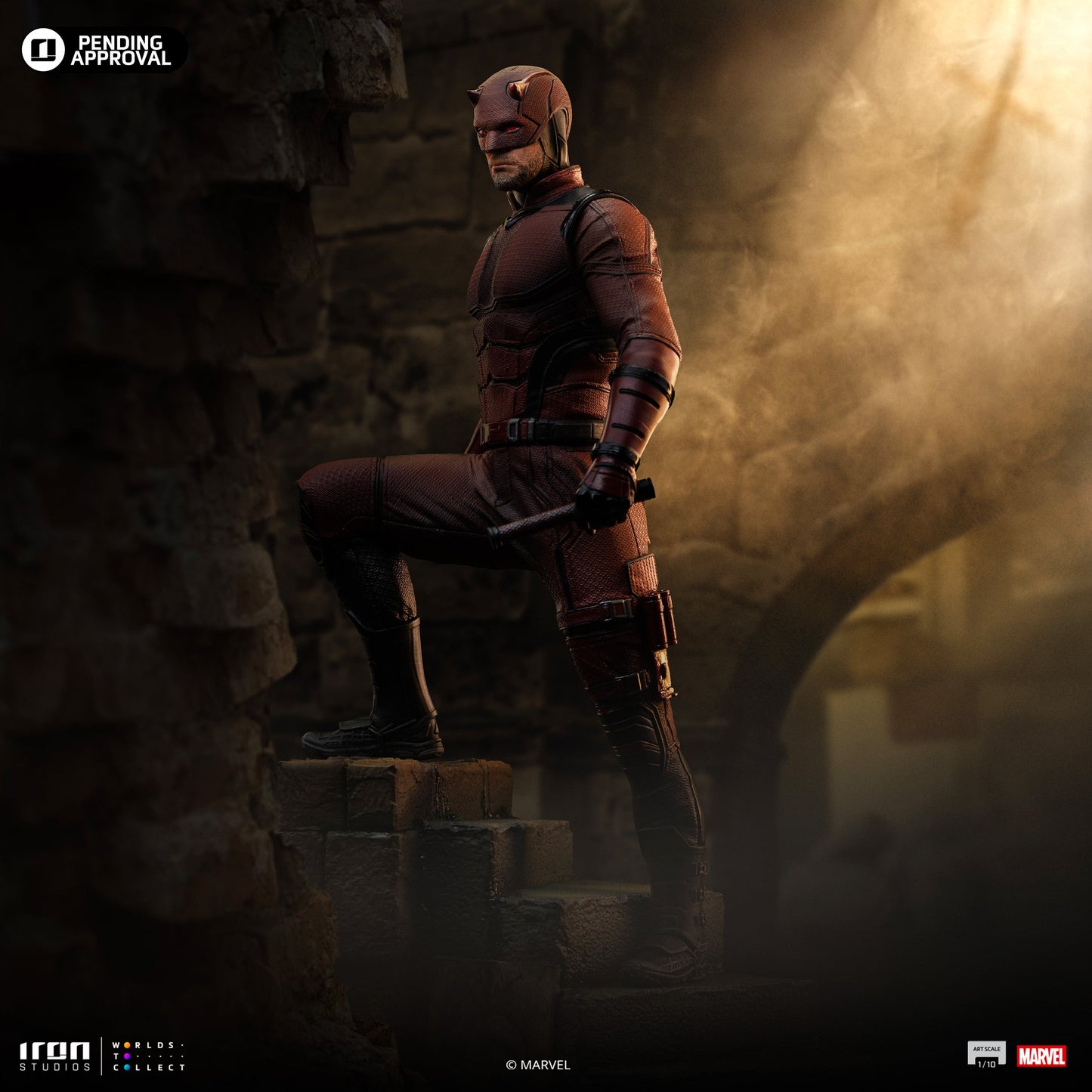 Daredevil Statue - Daredevil: Born Again - Art Scale 1/10 - Iron Studios