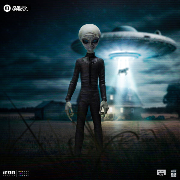 Alien Grey Statue - I Want To Believe - Art Scale 1/10