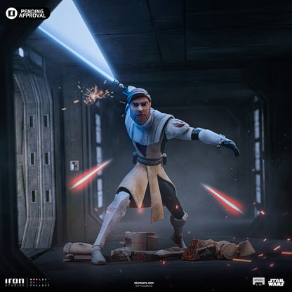 Obi-Wan Kenobi Statue – Star Wars: Clone Wars - Art Scale 1/10 - Iron Studios