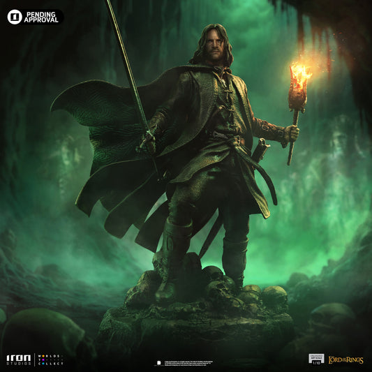 Aragorn Unleashed Statue - The Lord of the Rings - Art Scale 1/10 - Iron Studios