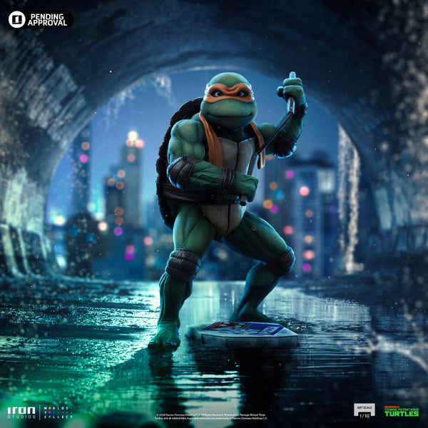 Michelangelo Statue - TMNT Movie - Art Scale 1/10 - Teenage Mutant Ninja Turtles