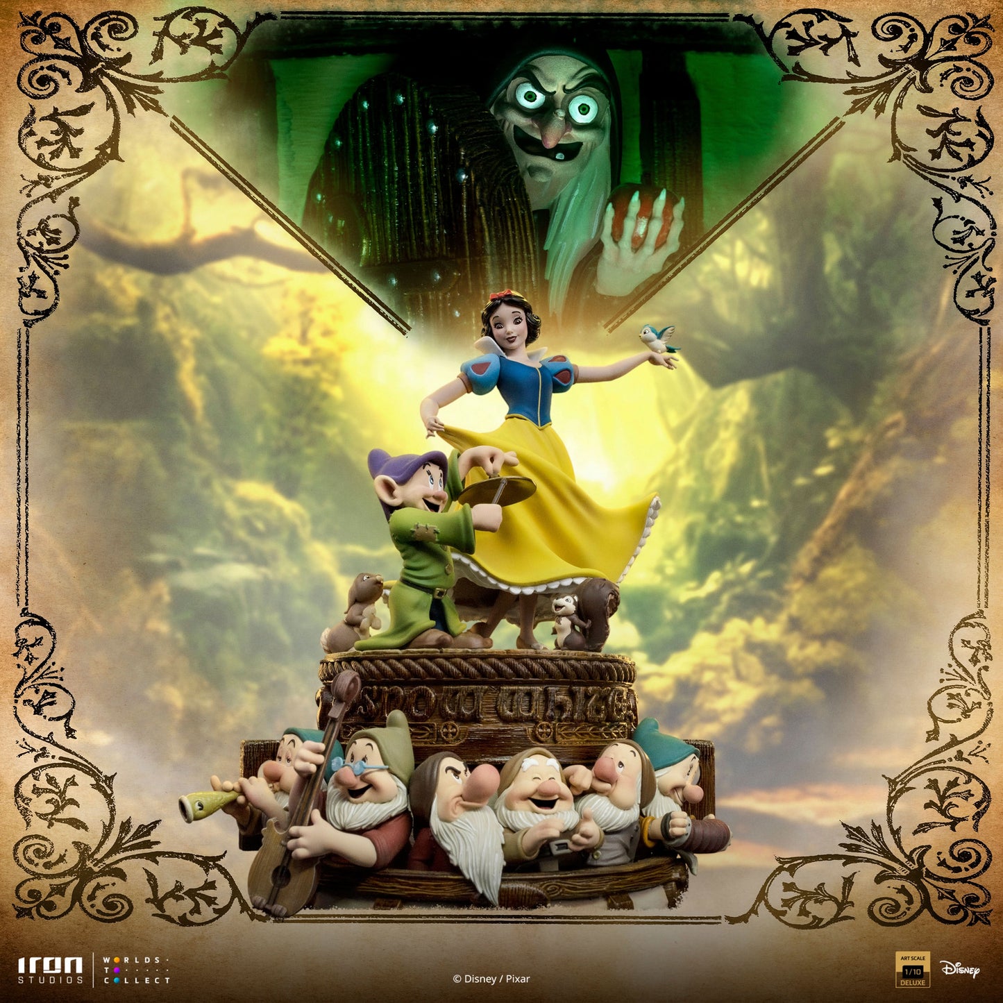 Pre-Order - Snow White Deluxe Statue - Snow White and the Seven Dwarves - Art Scale 1/10 - Iron Studios