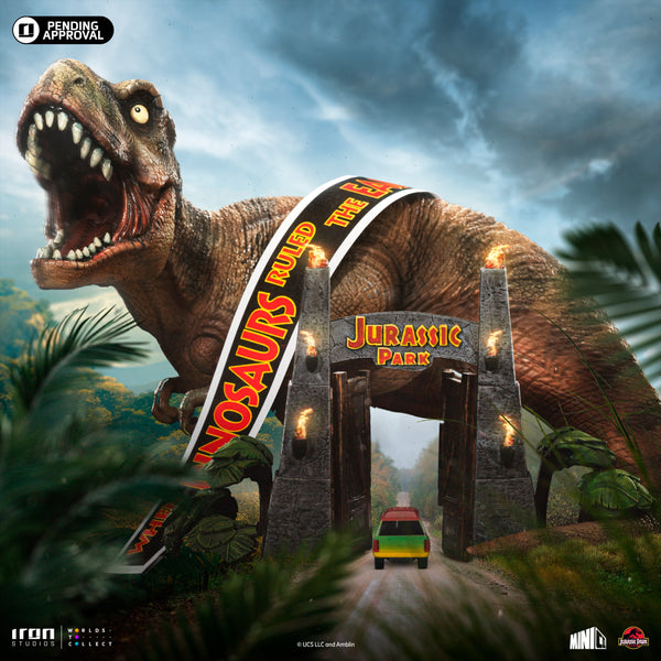 T-Rex Deluxe Figurine - Jurassic Park - Mini Co. - Jurassic World