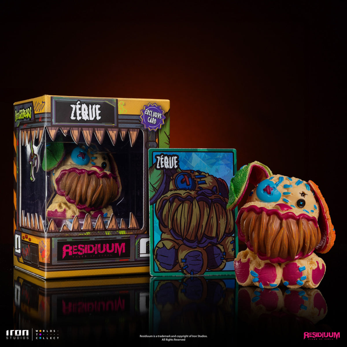 Zekko Statue - Residuum's Boogie Bears - Monster Scale
