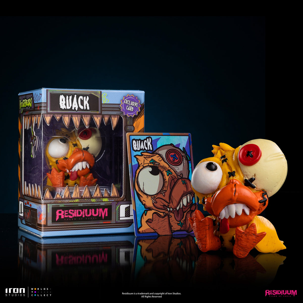 Statue Quack - Residiuum's Boogie Bears - Monster Scale