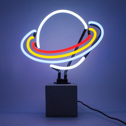 Replacement Glass (GLASS ONLY) - Neon 'Saturn' Sign