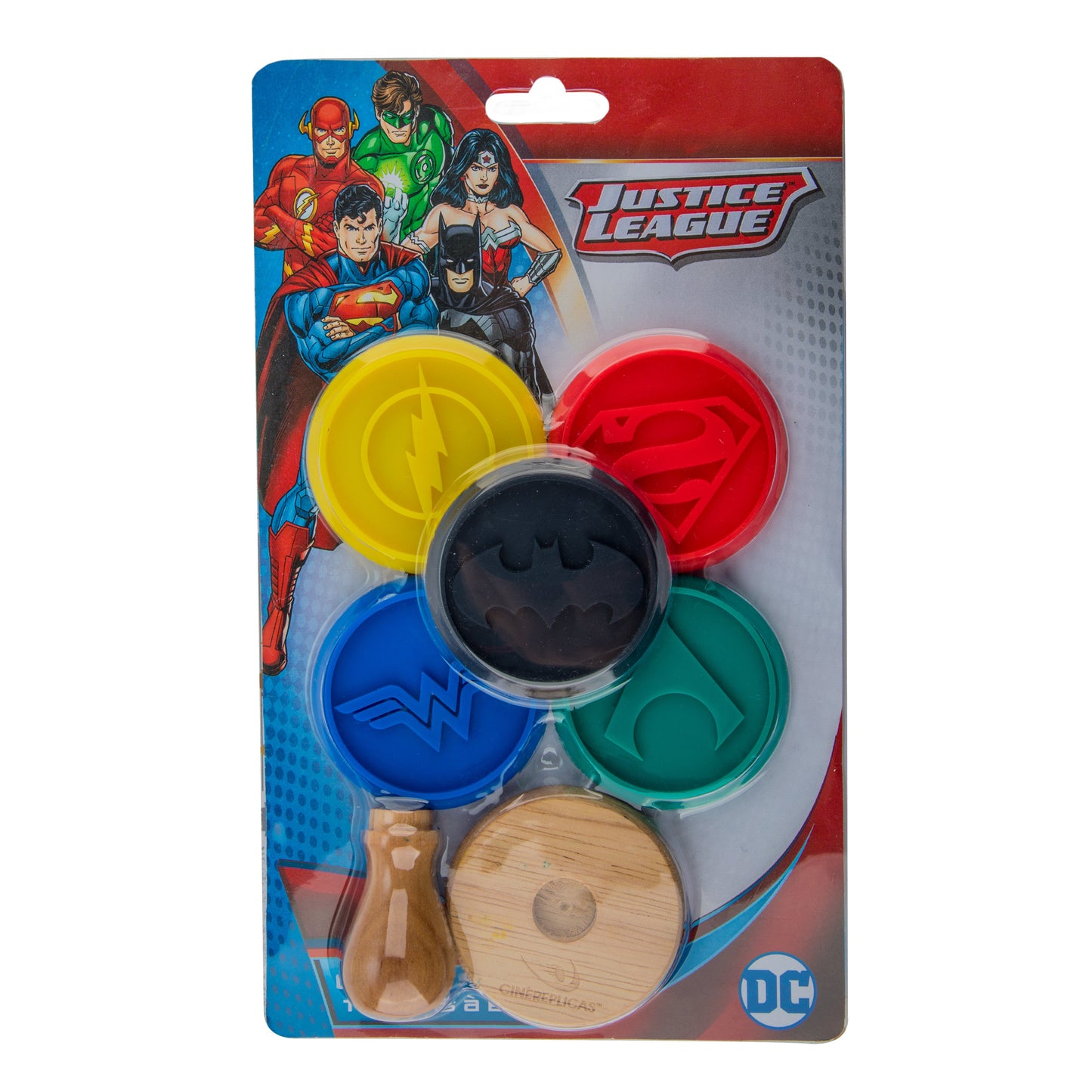 Justice League Cookie Stampers (Set of 5)