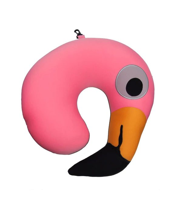 Coussin de Voyage Flamant Rose Bitten – Décoration original