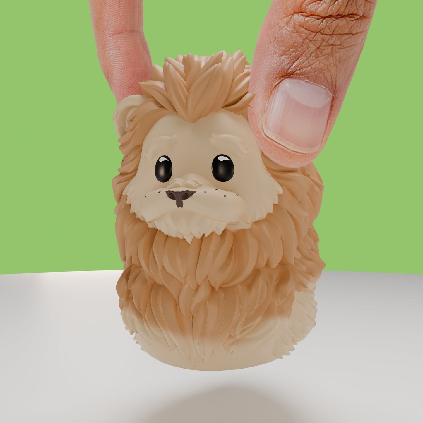 Donald the Timid Lion (Mini Edition)