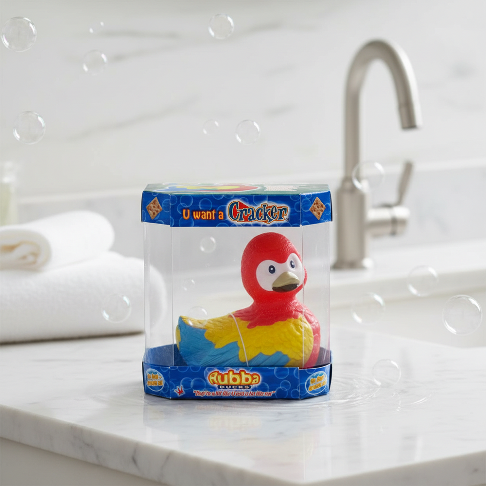 Parrot Rubber Duck “Cracker”