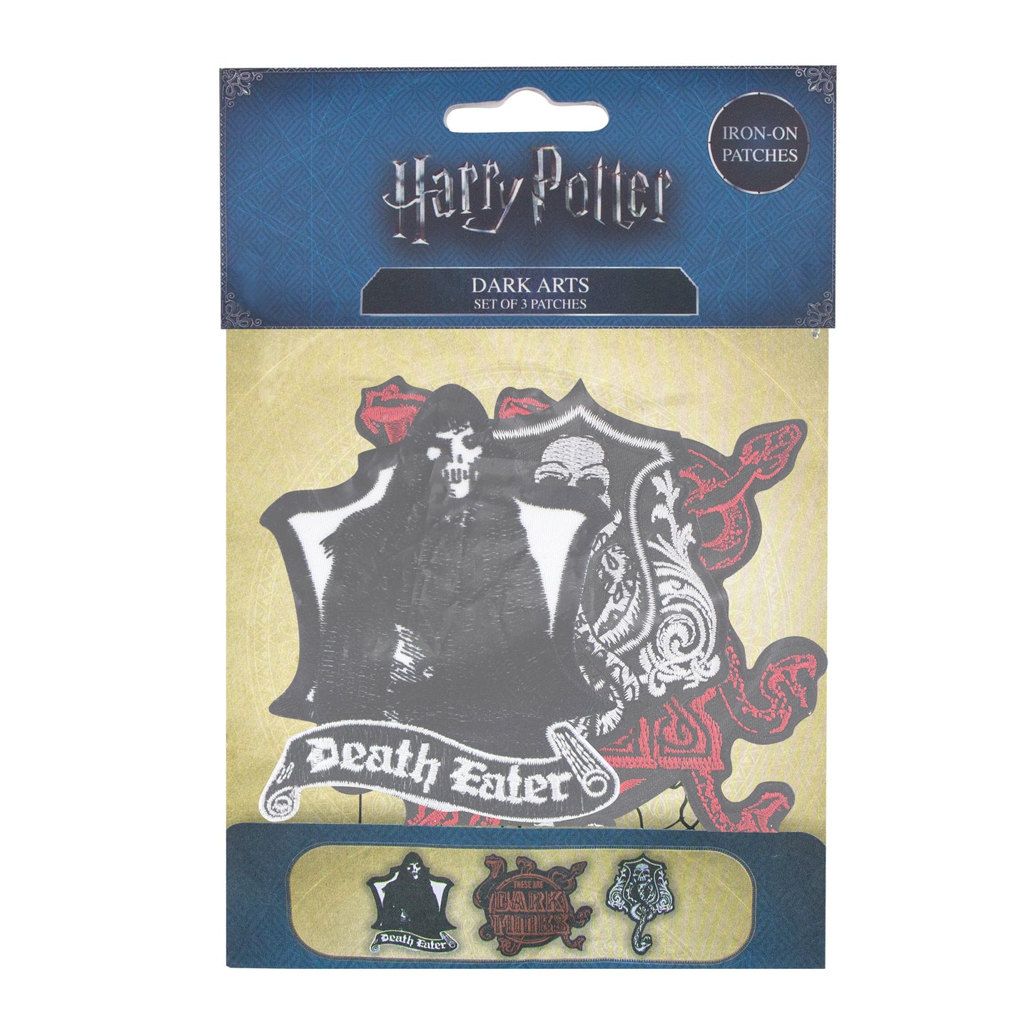 Set of 3 Deluxe Harry Potter Dark Mark Patches