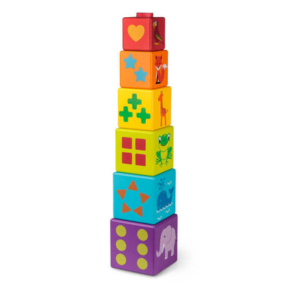 Cubes de Construction Empilables