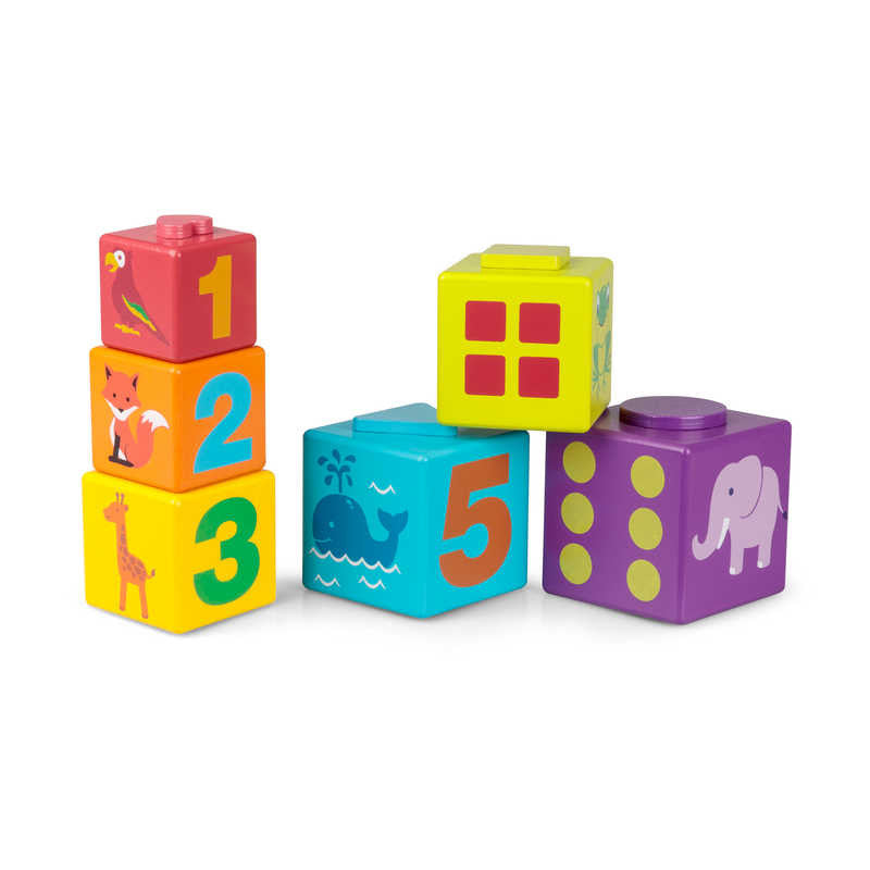 Cubes de Construction Empilables