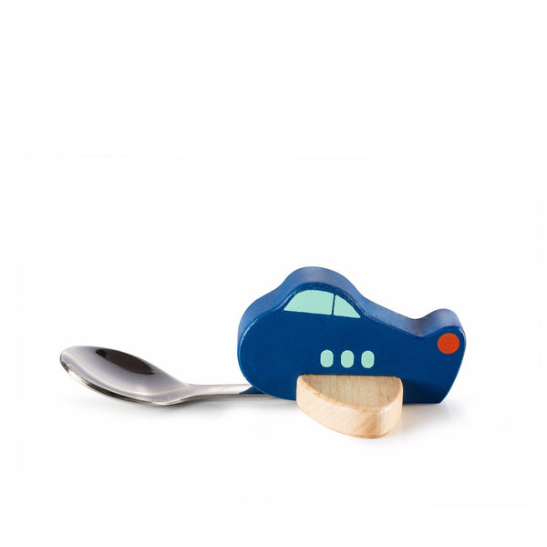 Cuillère Enfant Avion Bleu Donkey | Boutique d'objets cadeaux designs