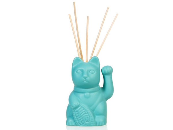 Diffuseur de parfum Chat Chanceux Bleu Bitten – Objet déco original