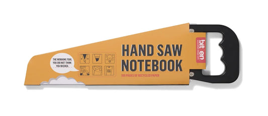 carnet de notes scie a main noire