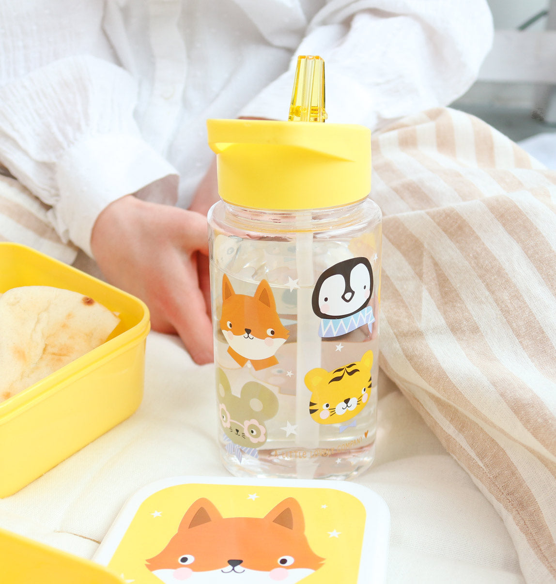 Gourde enfant - Amis des animaux – vue 3 – A Little Lovely Company
