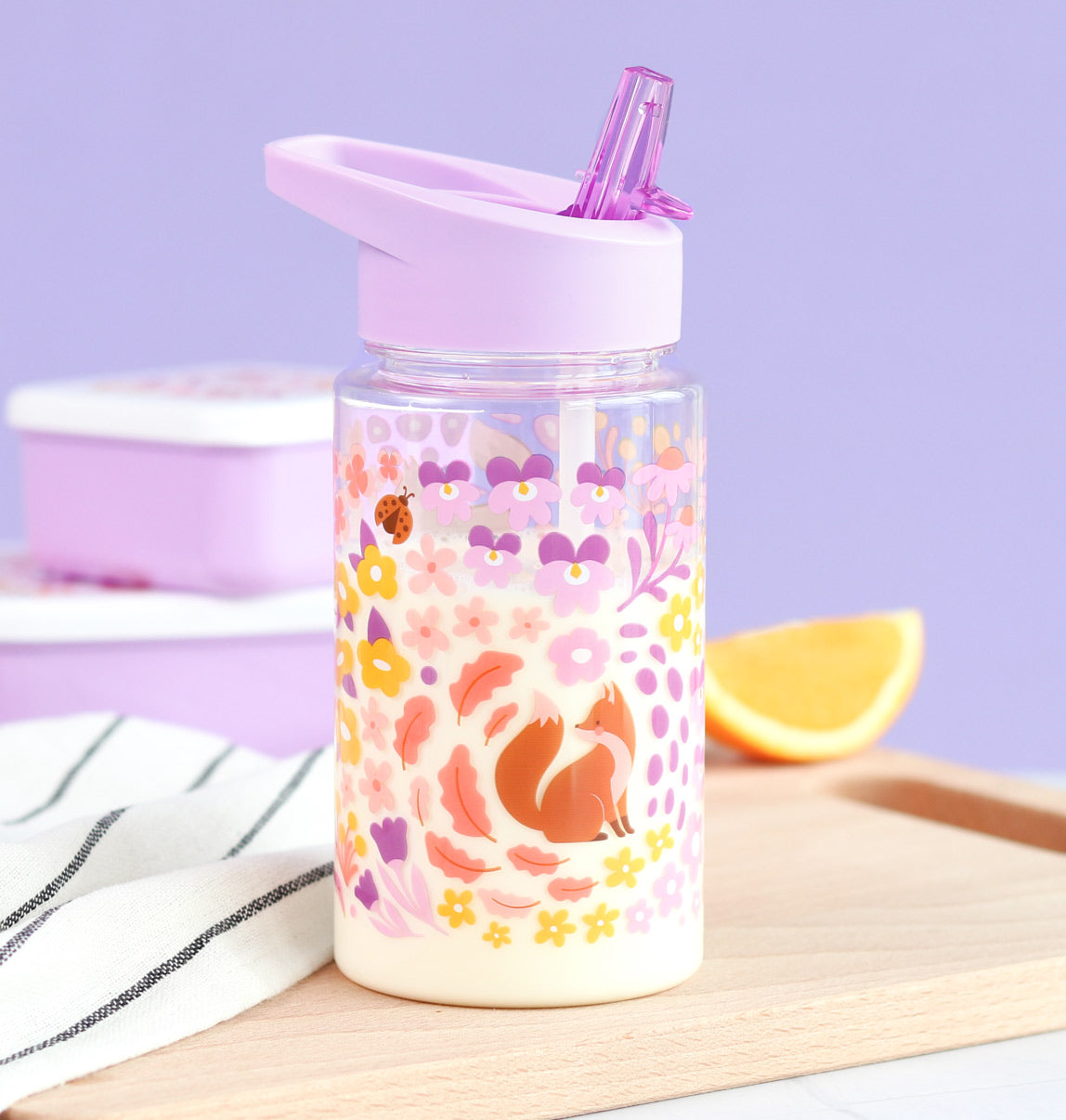 Gourde enfant - Jardin fleuri