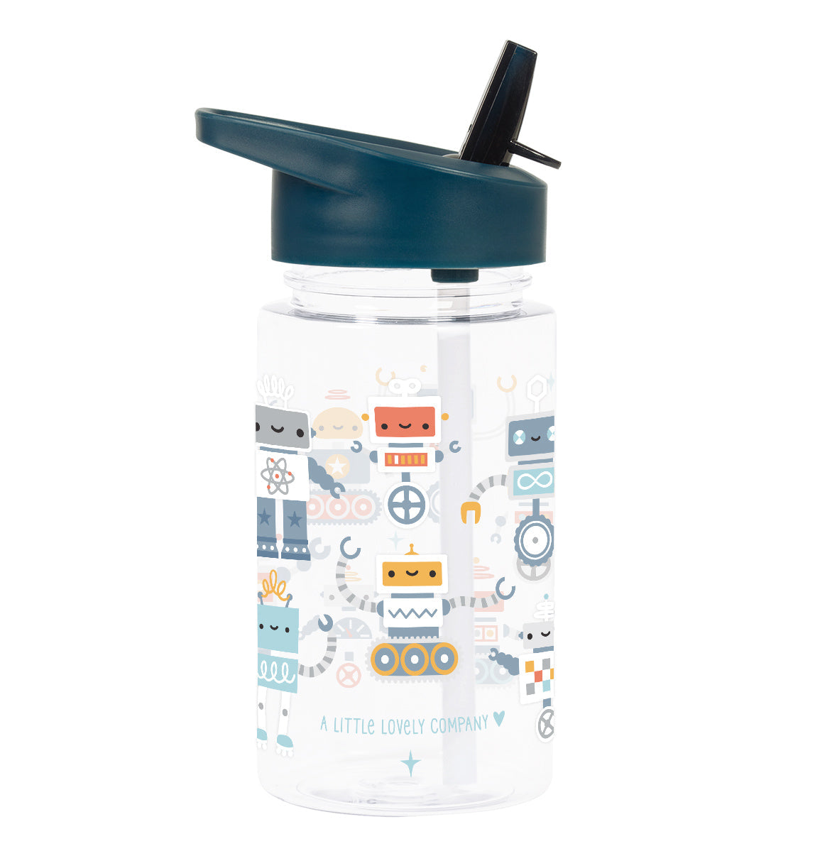 Gourde enfant - Robots – vue 4 – A Little Lovely Company