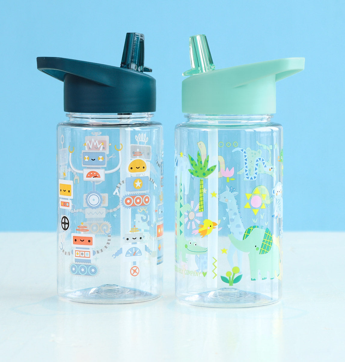 Gourde enfant - Robots – vue 5 – A Little Lovely Company