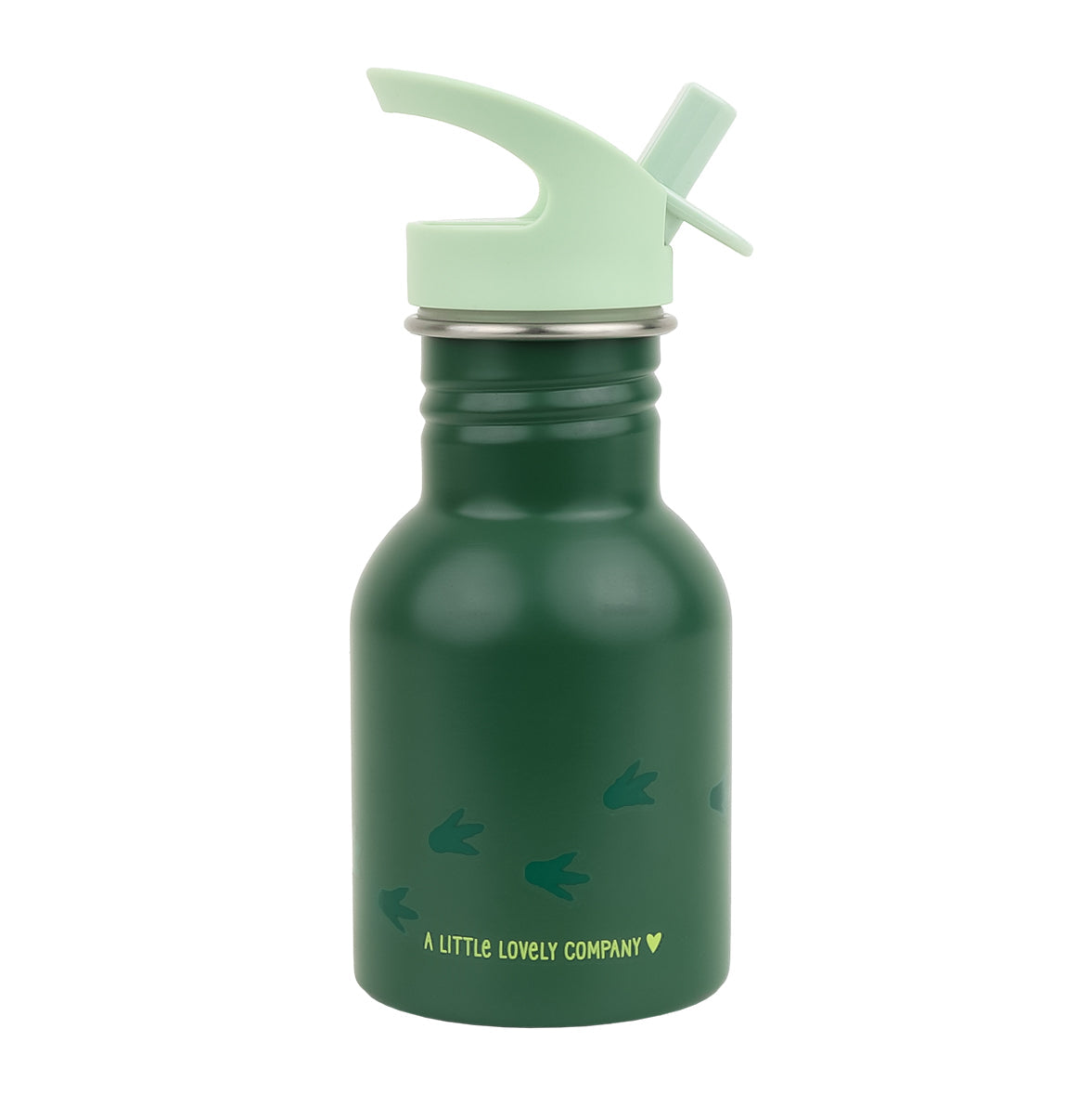Petite gourde en inox - Dinosaure – vue 4 – A Little Lovely Company