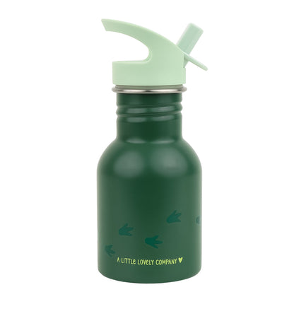 Petite gourde en inox - Dinosaure – vue 4 – A Little Lovely Company