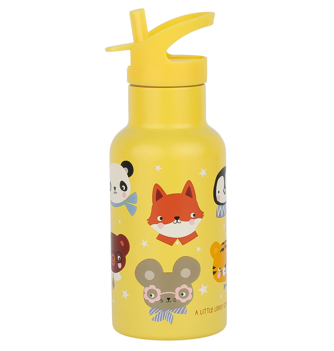 Gourde enfant en inox - Amis des animaux – vue 3 – A Little Lovely Company