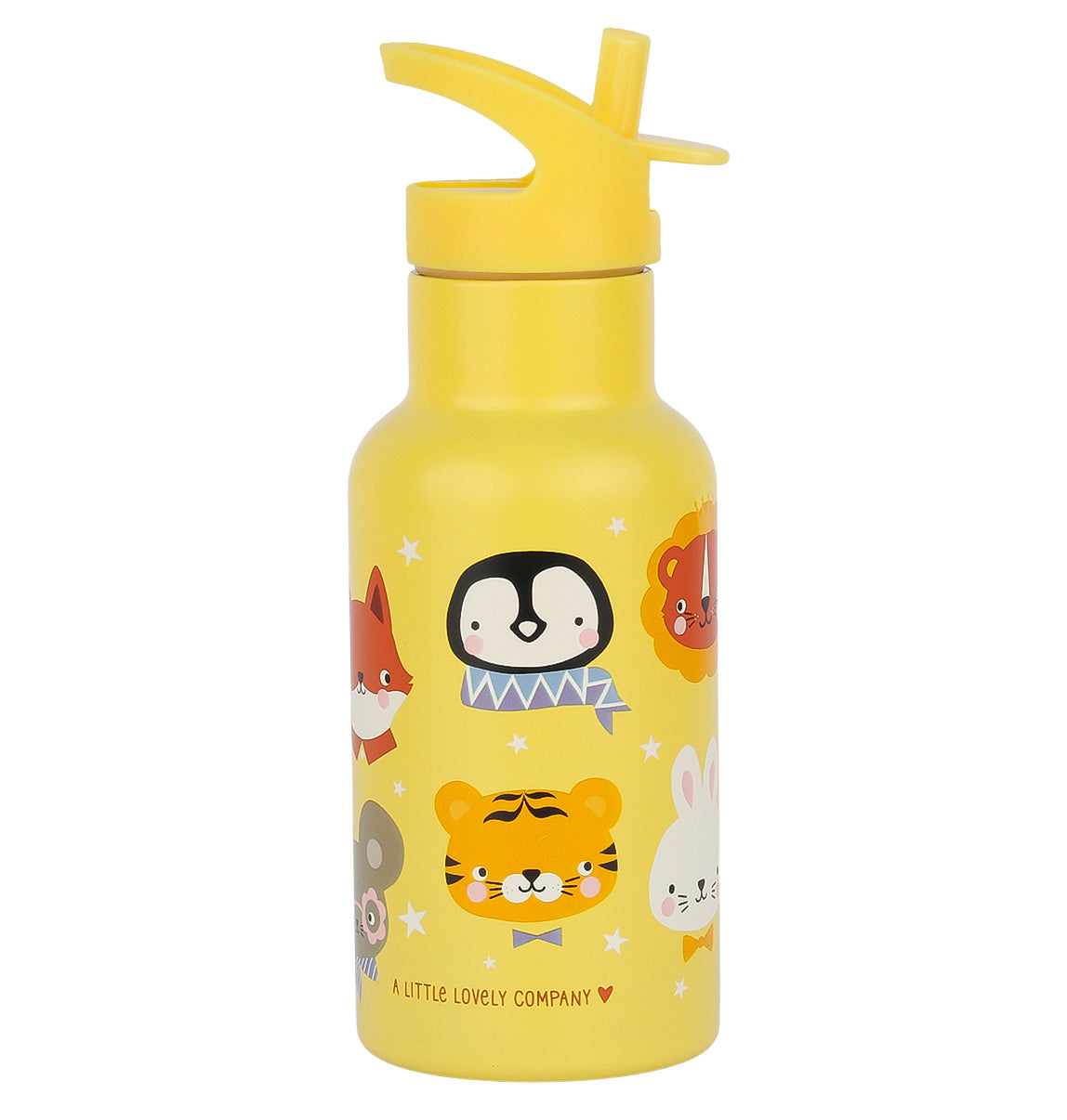 Gourde enfant en inox - Amis des animaux – vue 4 – A Little Lovely Company
