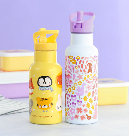 Gourde enfant en inox - Amis des animaux – vue 6 – A Little Lovely Company