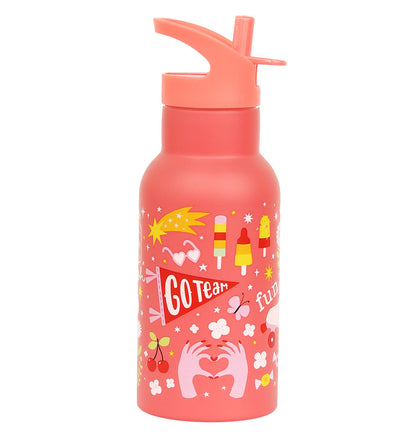 Gourde enfant en inox - Fun – vue 3 – A Little Lovely Company