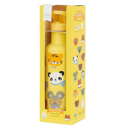 Gourde enfant en inox - Amis des animaux – vue 7 – A Little Lovely Company